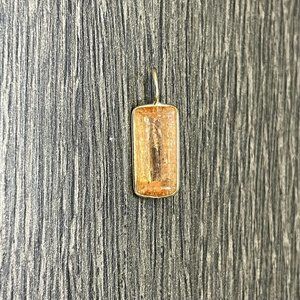 Solid 14K Imperial Topaz